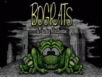 Bograts - The Puzzling Misadventure (AGA)_Disk1 screen shot title